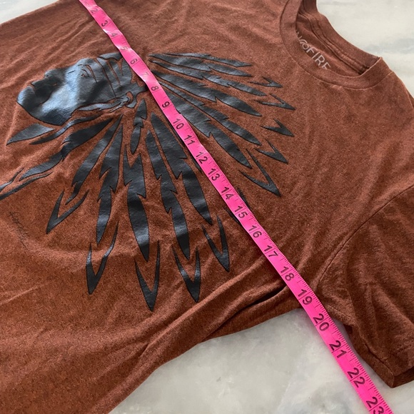 Ring of Fire Chief Head HD Crewneck Graphic Tee - Picture 5 of 7